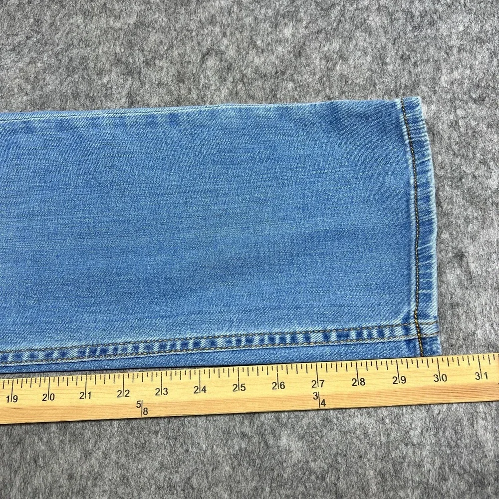 Tommy Bahama Jeans Mens 33x30 Blue Straight Stretch Denim Pants Medium Wash - Picture 15 of 16